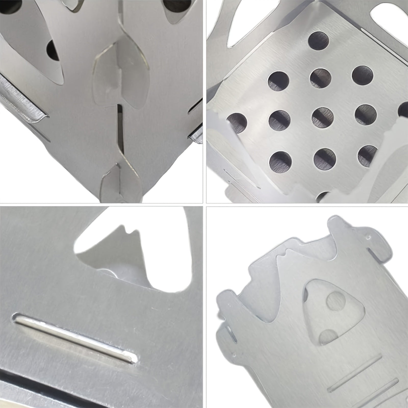 Foldable Camping Grill with Portable Stainless Steel Stove for Picnic and Backpacking