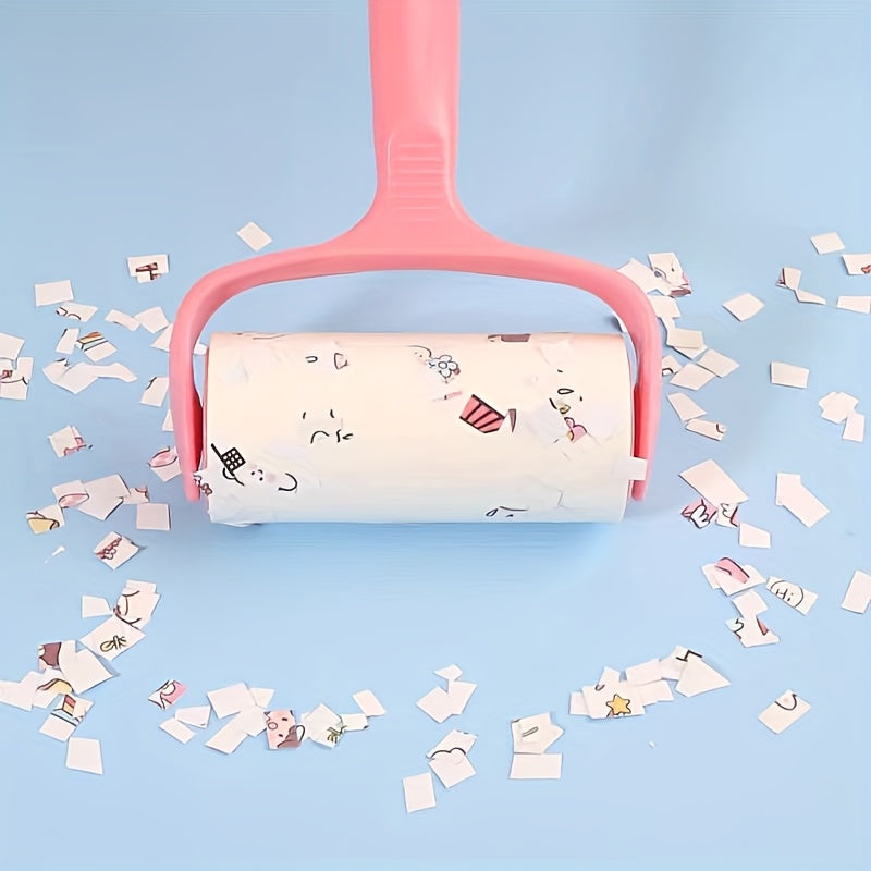 Ручка для удаления катышков с 6 сменными роликами, 180 листов, для одежды, волос, ковров, автомобильных сидений, прочная, без питания