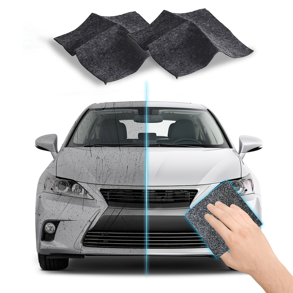 2pcs Nano Scratch Repair Cloth for Cars, Easy Quick Universal Restoration