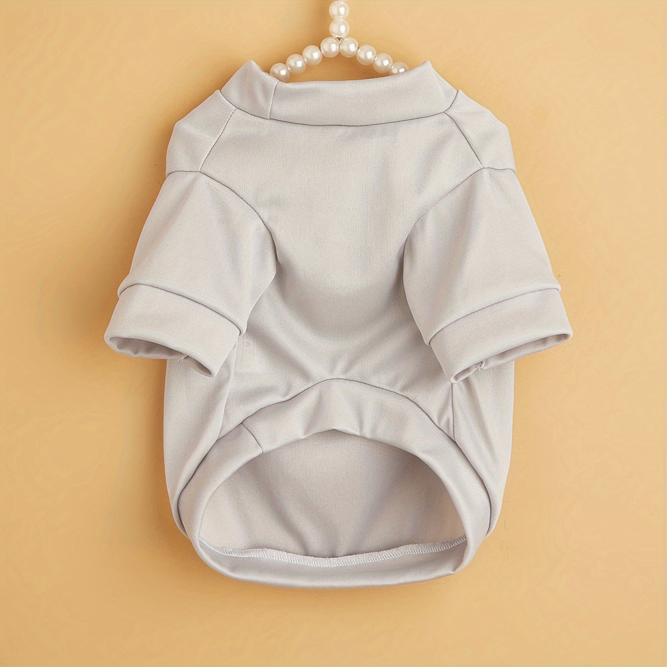 Pet T-Shirt Quick Dry Summer Dog Tee Casual Knit Polyester Small Medium Toy