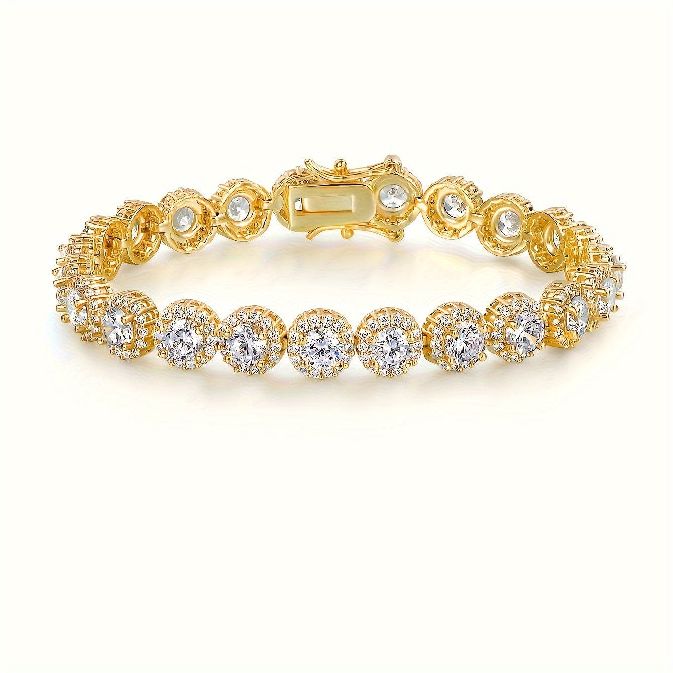 Trendy Luxury Yevropa va Amerika Koreys uslubidagi Ayollar uchun Gul Bosh Bilaguzuk, eng ko'p sotiladigan