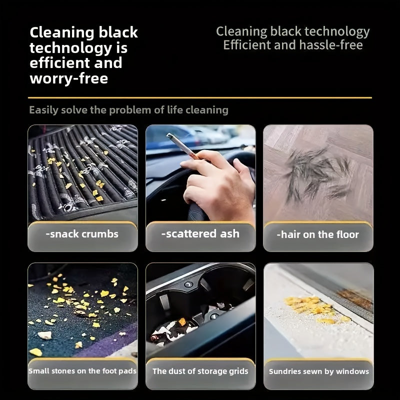 Rechargeable Wireless Handheld Vacuum Cleaner with High Suction Cyclonic Design Lightweight Portable for Home Car Pet Hair Dust