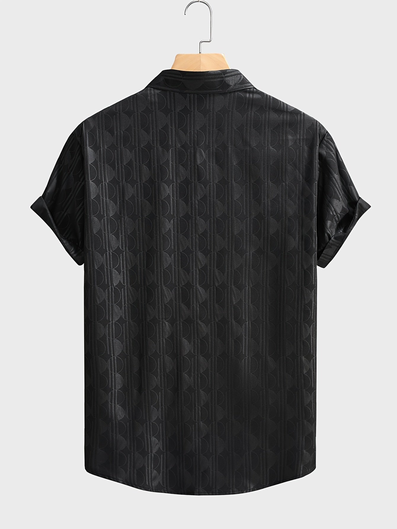 Men's Summer Casual Floral Print Outfit Short Sleeve Shirt and Drawstring Pants