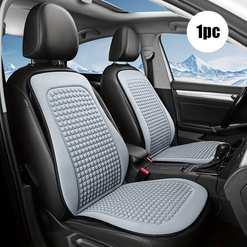 Universal Car Seat Cover Breathable Fabric Front Seat Cushion for All Seasons