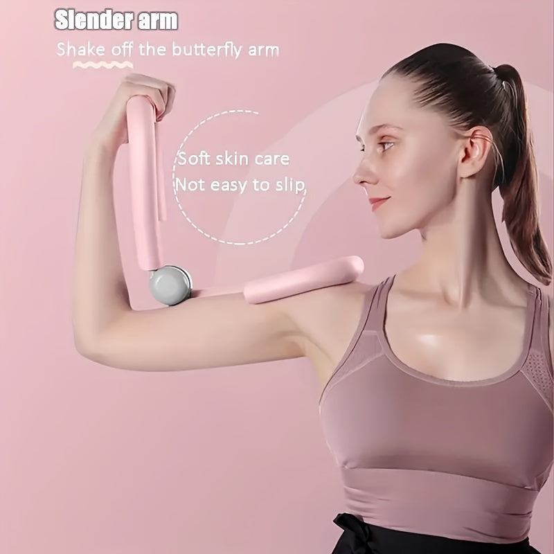 Conjunto de entrenamiento de músculos del suelo pélvico para hombres y mujeres, equipo de yoga de resistencia, color púrpura y rosa