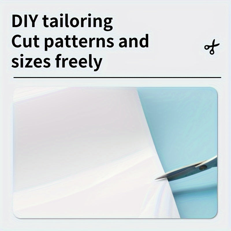 Magnetic Whiteboard Sheet PET Surface Easy Stick Peel Markers Accessories Home Office