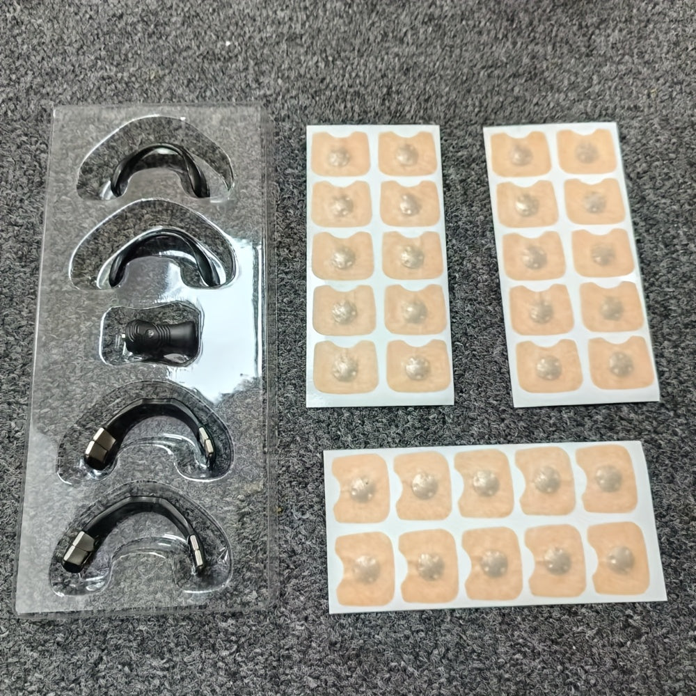 30 Ta'sirli Burun Parchalari, 4 Dilator, 1 Burun Parchasi Uskunasi - Quvvat yo'q, Hid yo'q