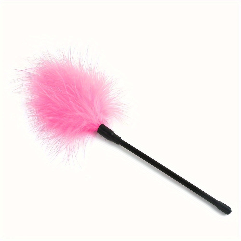 Adult Soft Flogger Tease Kit for Couples, Feather Flirt Toy