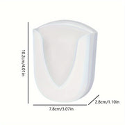 Soporte de cucharas de arroz de plástico con ventosa, organizador de utensilios de cocina para cucharas, cucharón y escudilla para olla de arroz