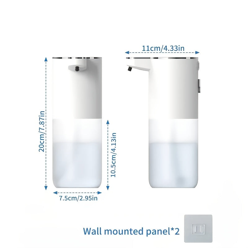 Sensor Soap Dispenser USB Rechargeable Wall Mount for Kitchen Dishwashing and Cleaning