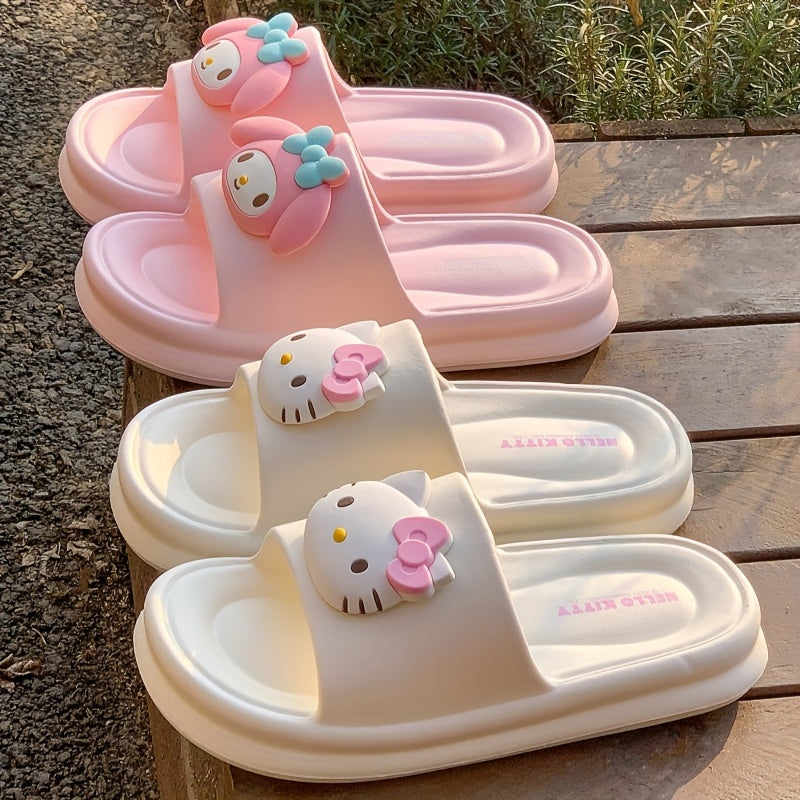 Women's Soft Cartoon Slippers for Indoor Outdoor Use Comfortable Summer Gift