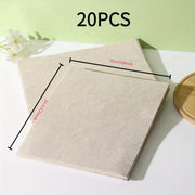 Set of 50 Luffa Rag Cleaning Cloths 20-Pack Non-Oil Stick Polyester Kitchen Towels