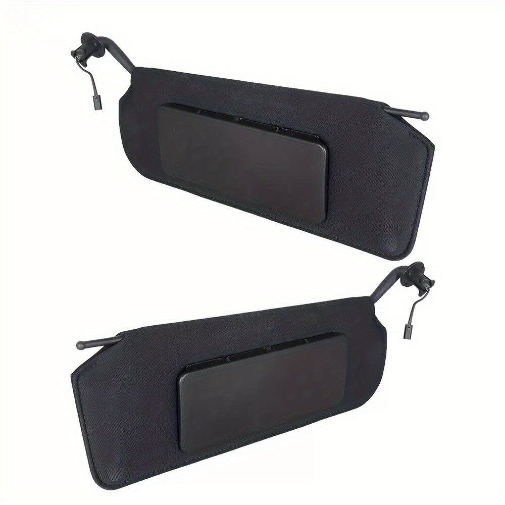 Car Sun Visor for Corvette C5 Left and Right with Mirror Shade Sunshield