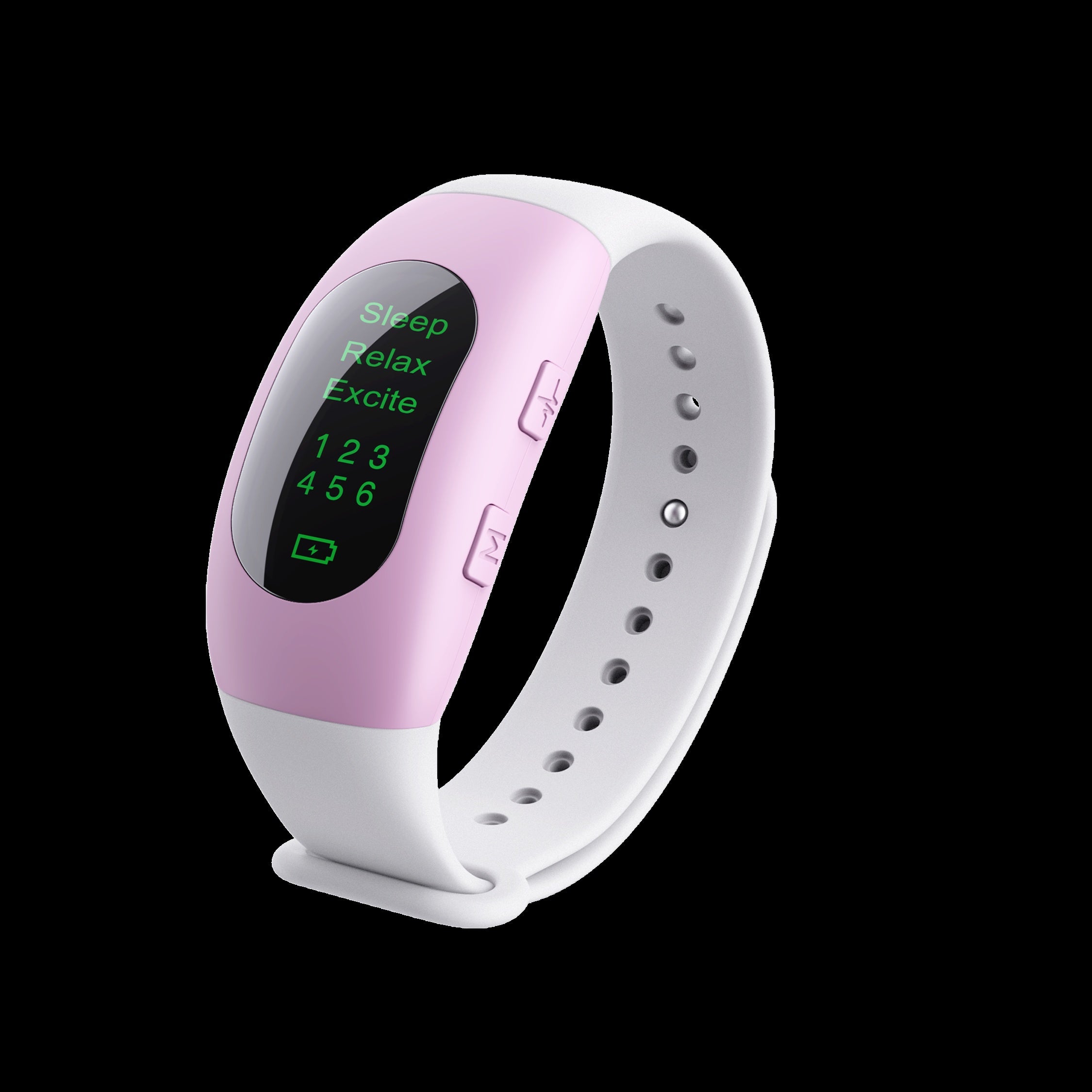 Smart Sleep Bracelet with USB Rechargeable CES Microcurrent Relaxation and Portable Massage