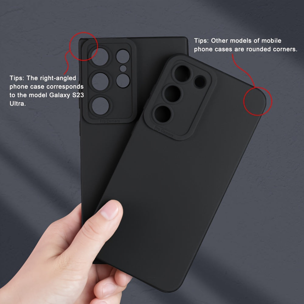 Rose Pattern TPU Phone Case with Lens Protector for Samsung Galaxy Models Full Protection Anti-Fingerprint