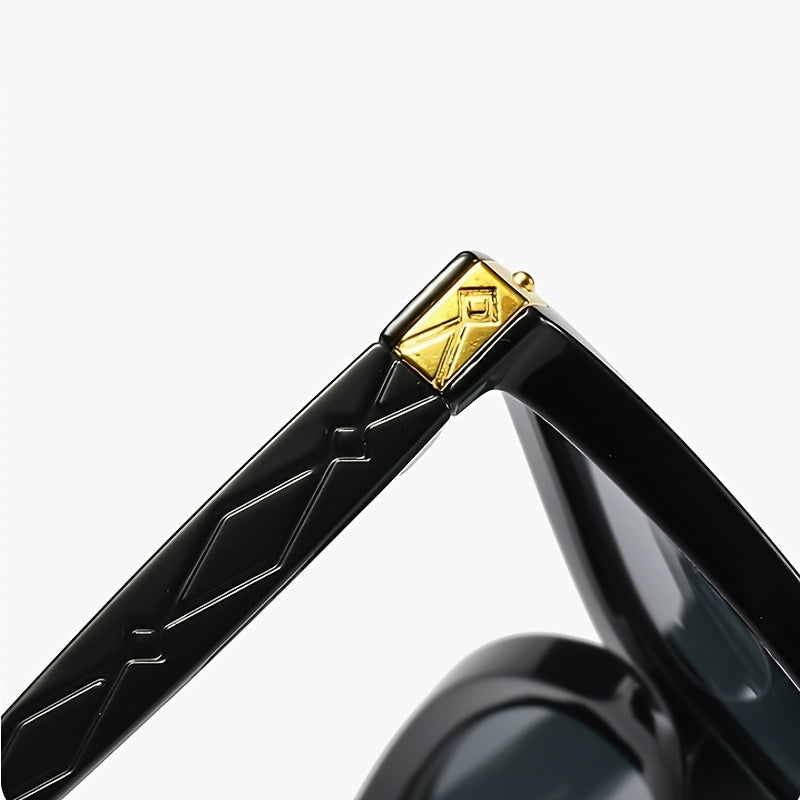 1-3 ta ayollar uchun zamonaviy bohem uslubidagi mushuk ko'zli ramkali ko'zoynaklar to'plami, kundalik norasmiy kiyim uchun mukammal.