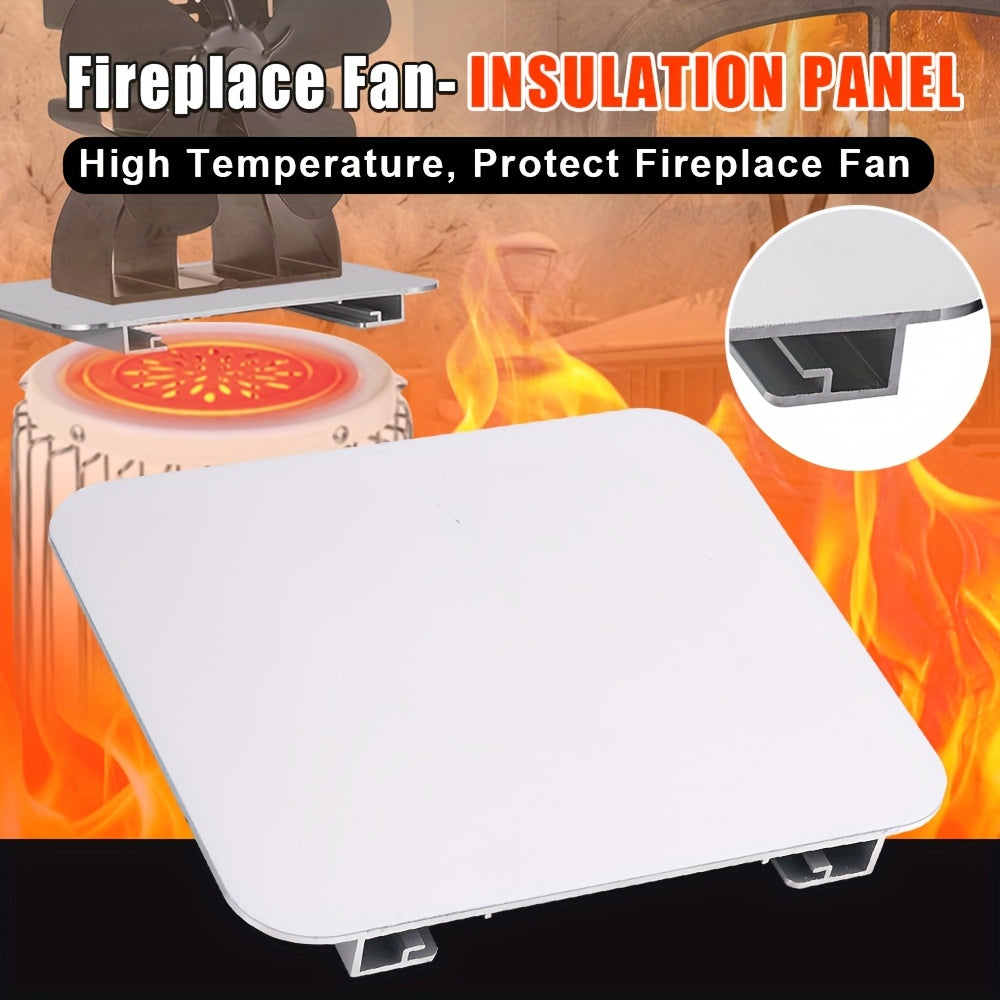 Insulation Board for Stove Fans High Temperature Safe Burner Heater Fit