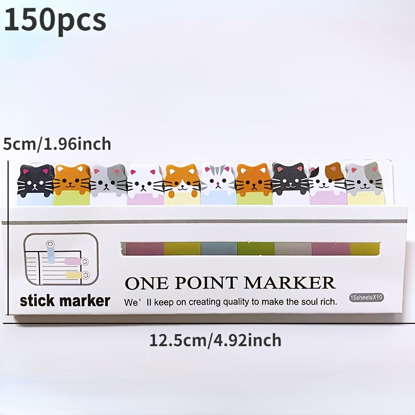 Notas adhesivas index con pegamento para estudiantes oficina papelería escolar