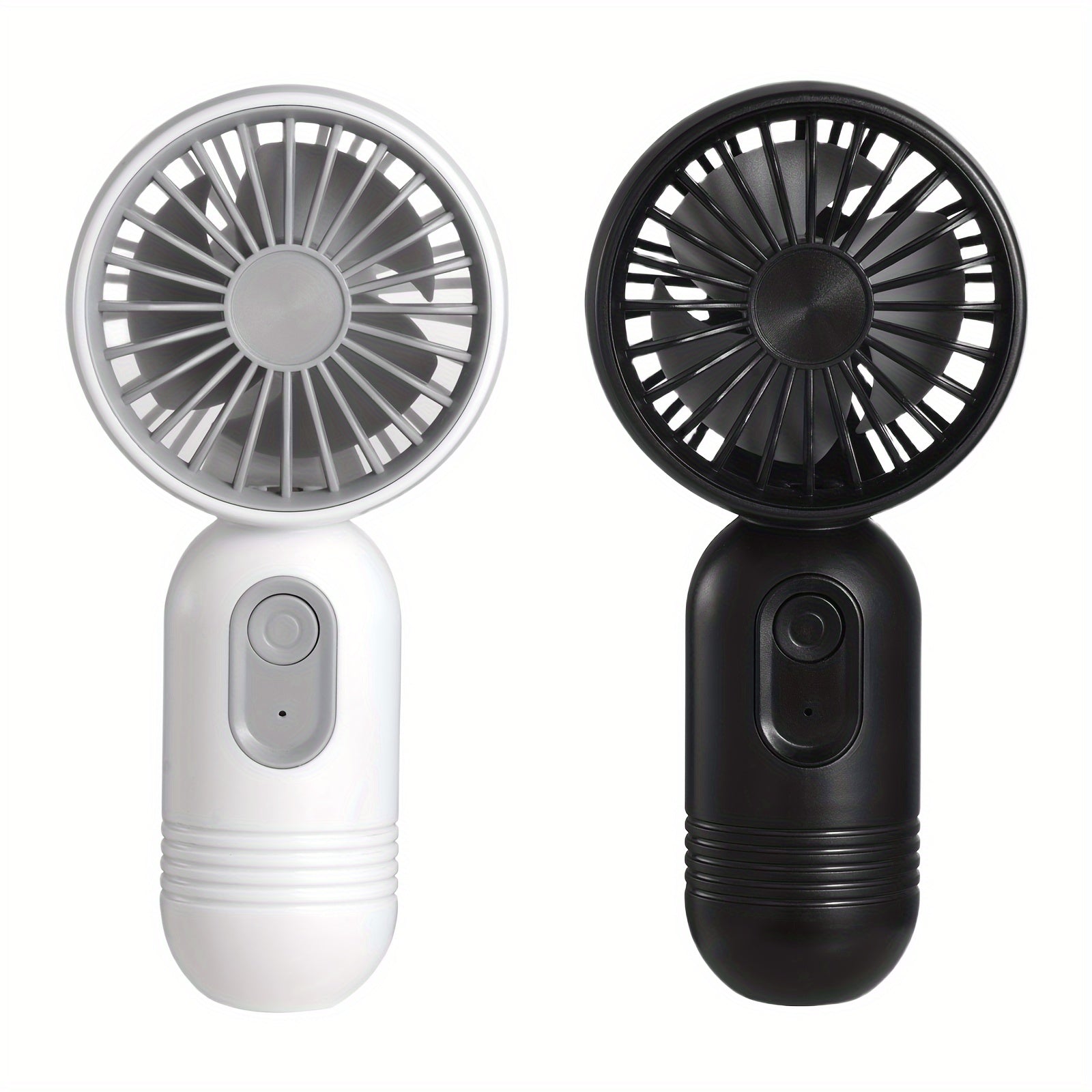 Mini Portable USB Rechargeable Handheld Fan with Lanyard and 3 Speeds