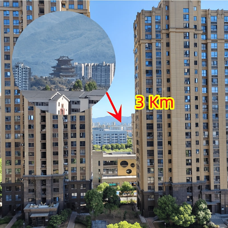 Binoculares de zoom HD portátiles para acampada y turismo al aire libre