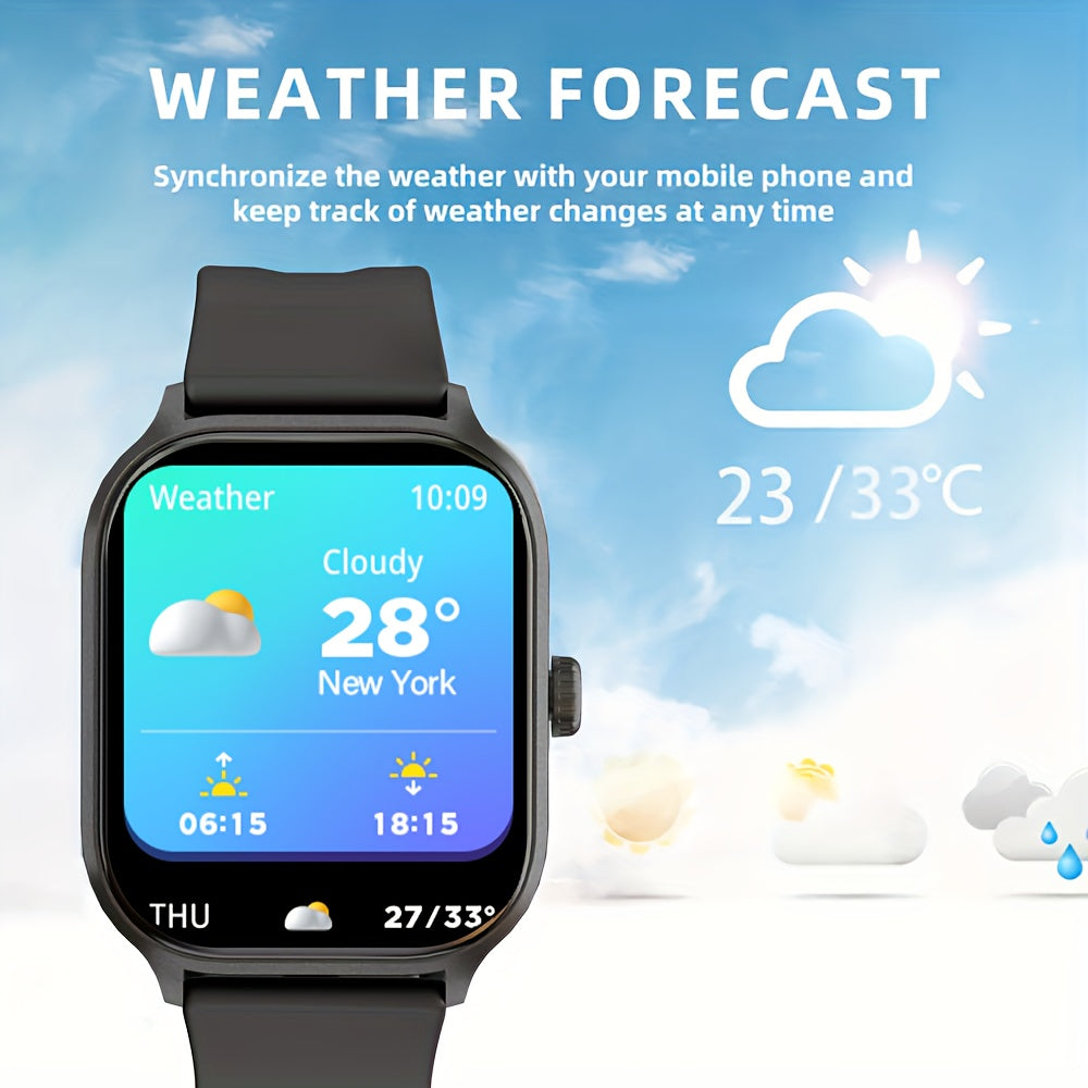 Smartwatch for Adults 5.11cm HD Full Touch TFT Display 5.3 Wireless 230mAh Battery