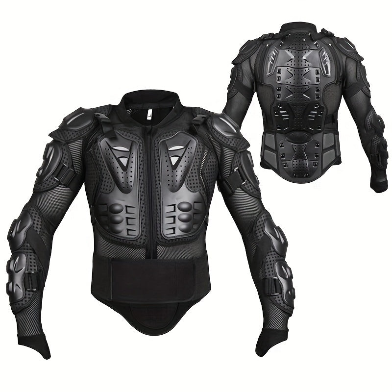 Motorcycle Body Armor for Men and Women Chest Shoulder Elbow Back Protection S-3XL