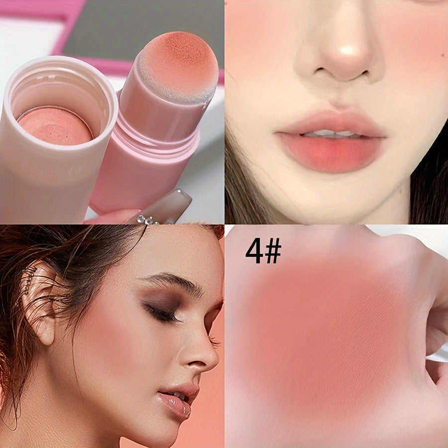 Women Waterproof Matte Blush Stick Long-Lasting Natural