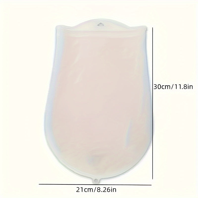 Bolsa de amasado de silicona para mezclar y almacenar masa, segura para alimentos, reutilizable