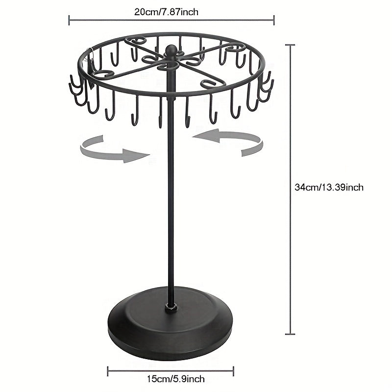 Металлическая подставка для демонстрации ожерелий и брелоков