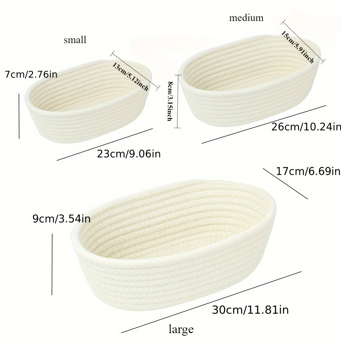 Hand-Woven Boat-Shaped Storage Basket for Desk Organization and Storage