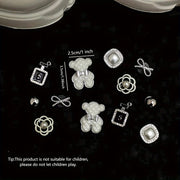 12-Piece ABS Shoe Charms Set for Women Men Garden & Casual Shoes Decor