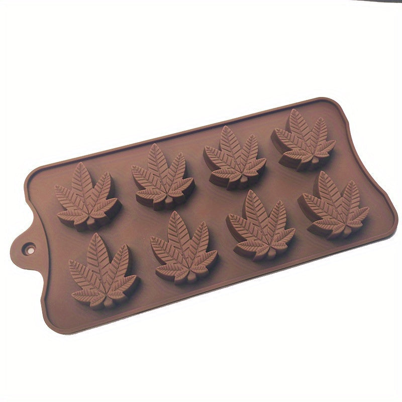 Silicone Maple Leaf Molds for Chocolates Ice Cream Baking and Cake Decorating