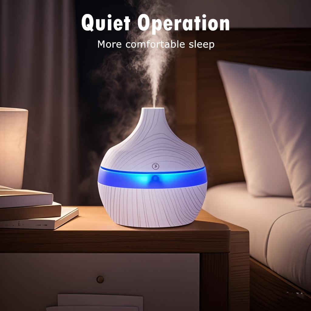 Humidifier for Home and Office, 130ml, Touch Control, 7 Color Lights
