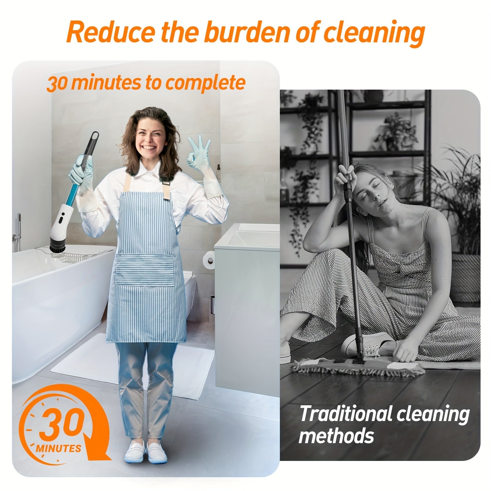 IAGREEA Elektrik aylanuvchi tozalovchi, sabun tarqatuvchi, USB zaryadlash va turli yuzalar uchun ko'p funksiyali tozalovchi cho'tka to'plami - 9/7/5 almashtiriladigan boshlar, ikki tezlik, qayta zaryadlanadigan litiy.