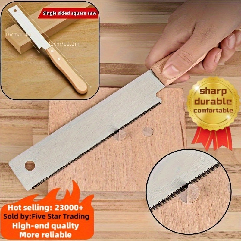 Двусторонняя ручная пила для деревообработки и садоводства, 6-дюймовый стальной SK5