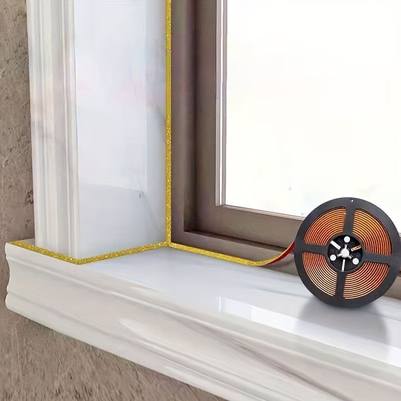 Водонепроницаемая лента для декорации ванной, запечатывает щели и края стен, самоклеящаяся.