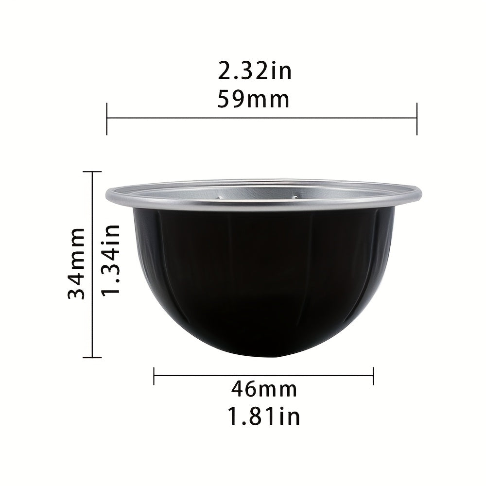 Refillable Aluminum Coffee Pods Black for Nespresso Vertuo Set of 1