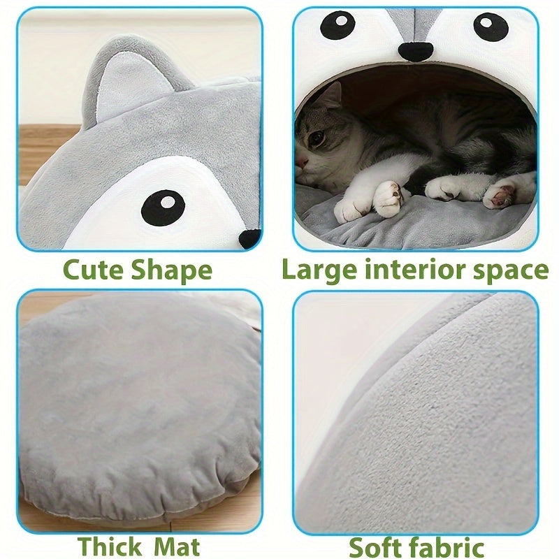 Pet Bed for Puppies and Kittens Soft Cozy Cat and Dog Sleeping Area