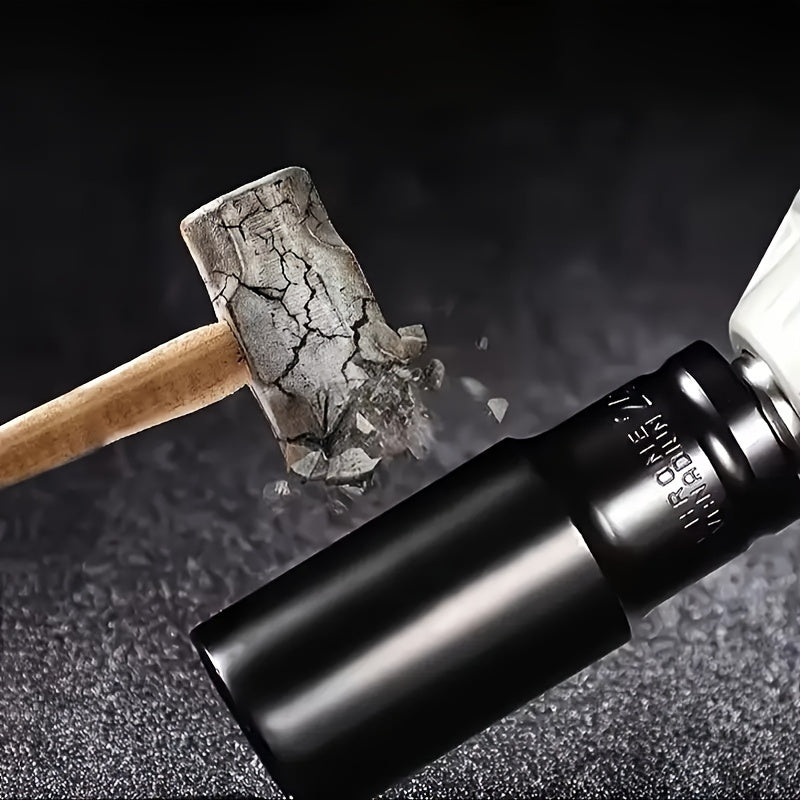 10 Pack Deep Drive Impact Wrench Socket Set 8-17mm Carbon Steel Auto Repair