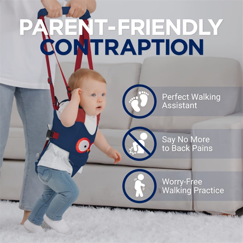Toddler Baby Walking Harness with Breathable Cotton Mesh Adjustable Straps