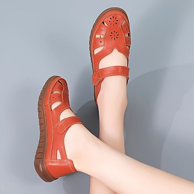 Ayollar uchun zamonaviy bir rangli to'plar, bilak bog'ichli va yumshoq taglikli, sirg'aluvchi platforma poyabzallari, sirg'almas bo'shliq dizayni bilan.