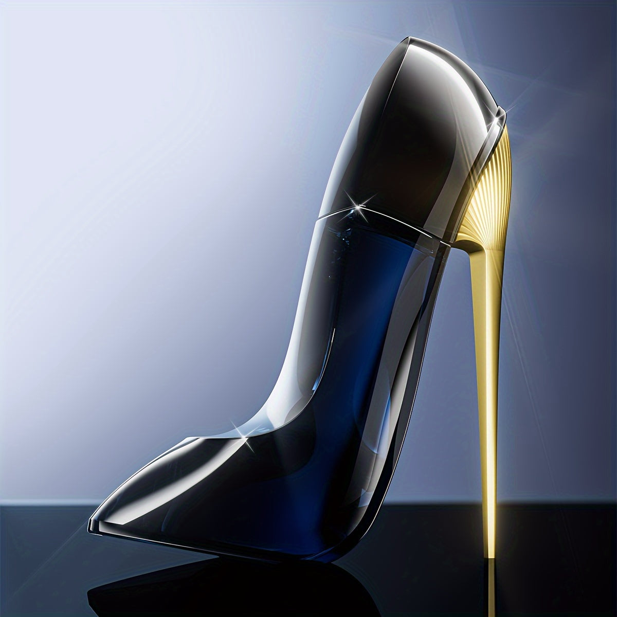 Black High Heel Perfume for Women Long-Lasting Floral Oriental Scent