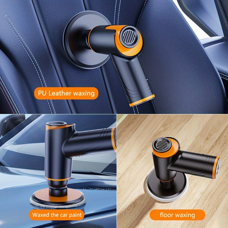 Wireless 100W Car Polisher and Waxer Rechargeable with Scratch Repair Accessories