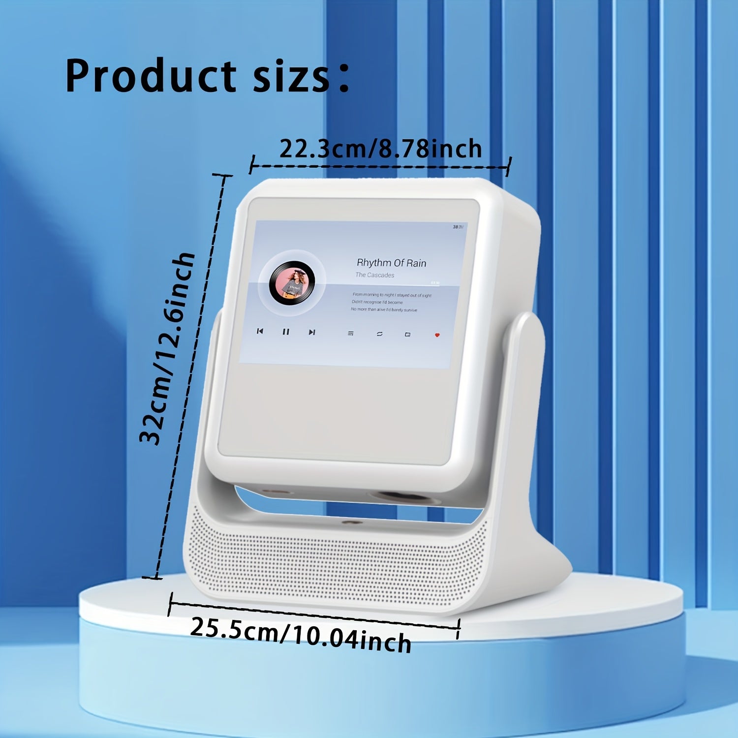 Portativ ikki ekranli proyektor Full HD 4K qo'llab-quvvatlash uchun uy ofisi teatr