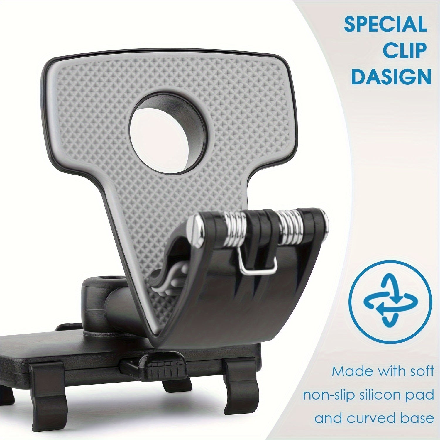 Soporte universal para teléfono de coche con rotación de 360 grados para smartphones
