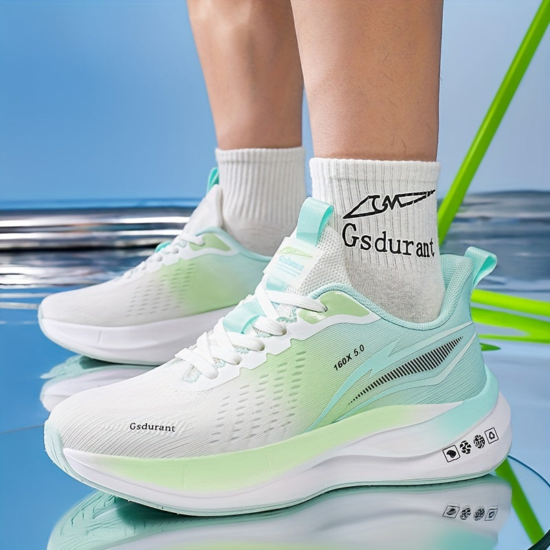 Men's Ultra-Light Running Shoes with Carbon Plate Casual Sports Sneakers for Outdoor Activities