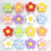 Women Summer Cartoon Flower Shoe Charms 16/20/31pcs Clog Sandal Decorations