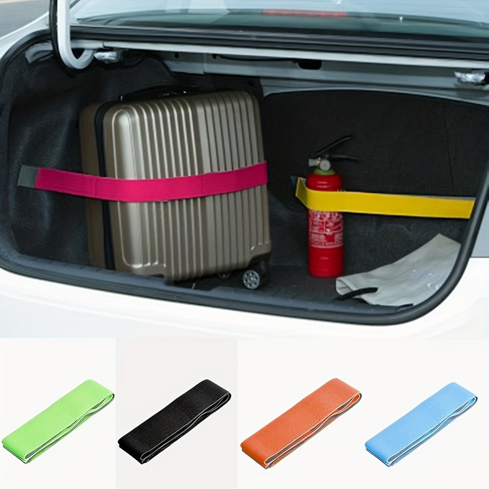 Car Trunk Organizer Straps Anti-Drop Fixed Hooks Storage Baggage Hold