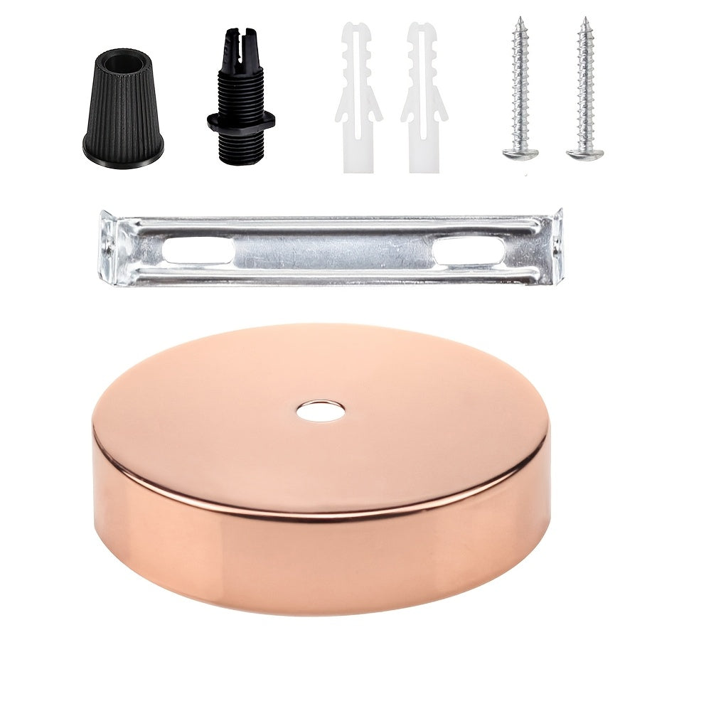 Adjustable Height Metal Pendant Light Kit Compatible with E26 Bulbs No Electricity Needed Wall Lamp Accessory