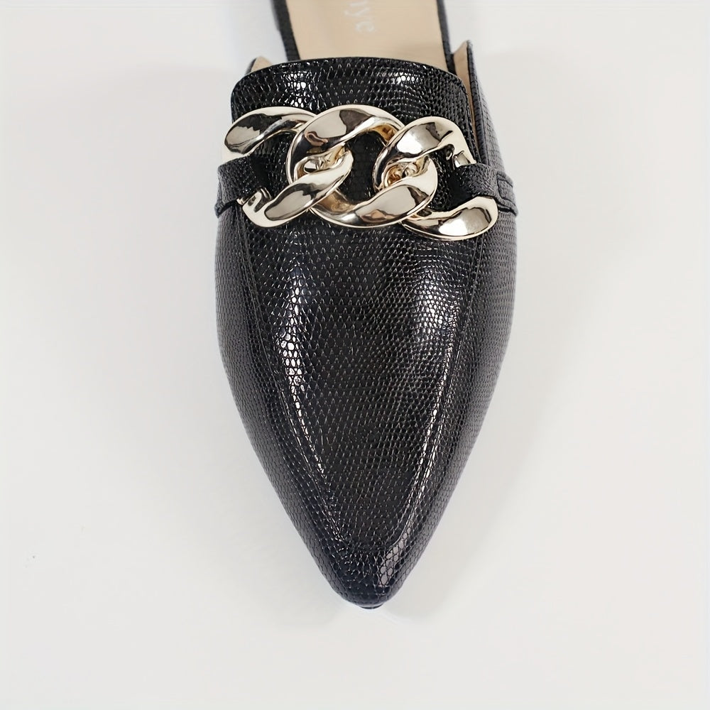 Women's Closed-Toe Mules Soft Flat Sole Lazy Summer Casual Footwear